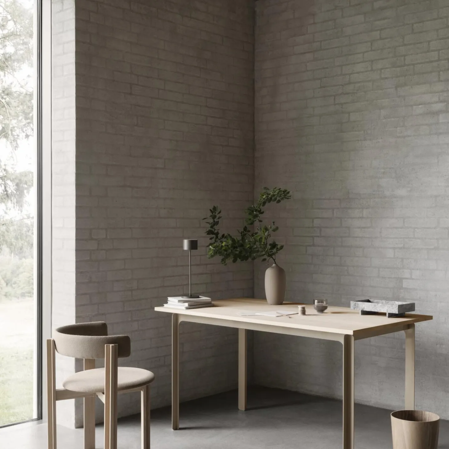 ABENTO Tray, sharkskin