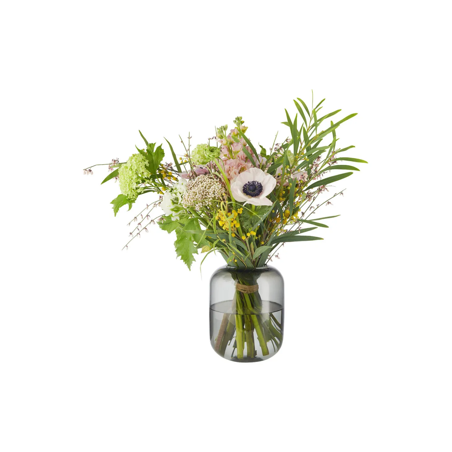 Acorn vase, stone