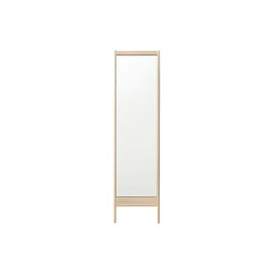 A Line Mirror, white oak