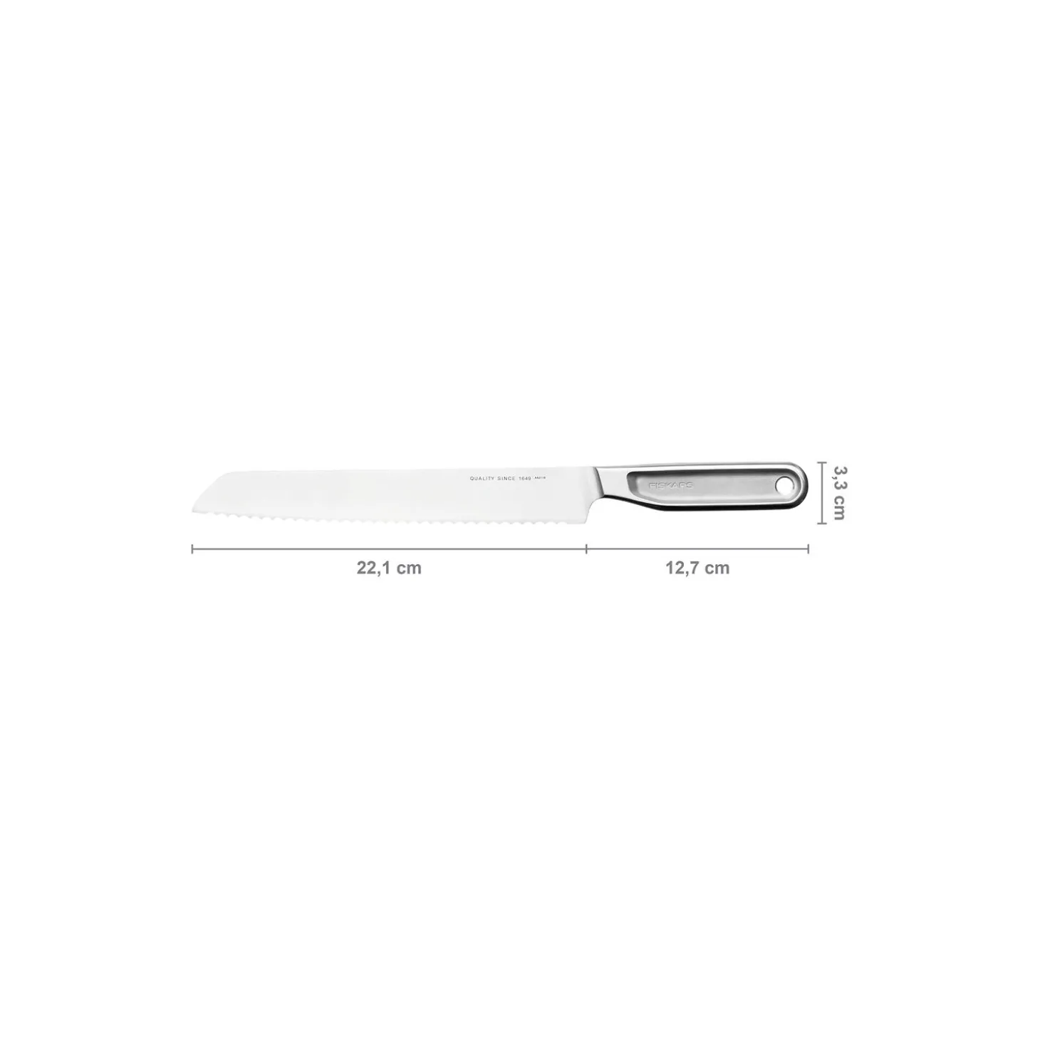 All Steel brødkniv