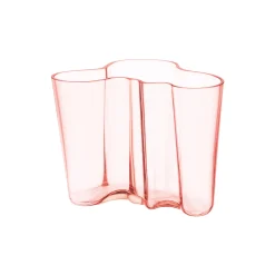 Alvar Aalto vase 16 cm, salmon pink