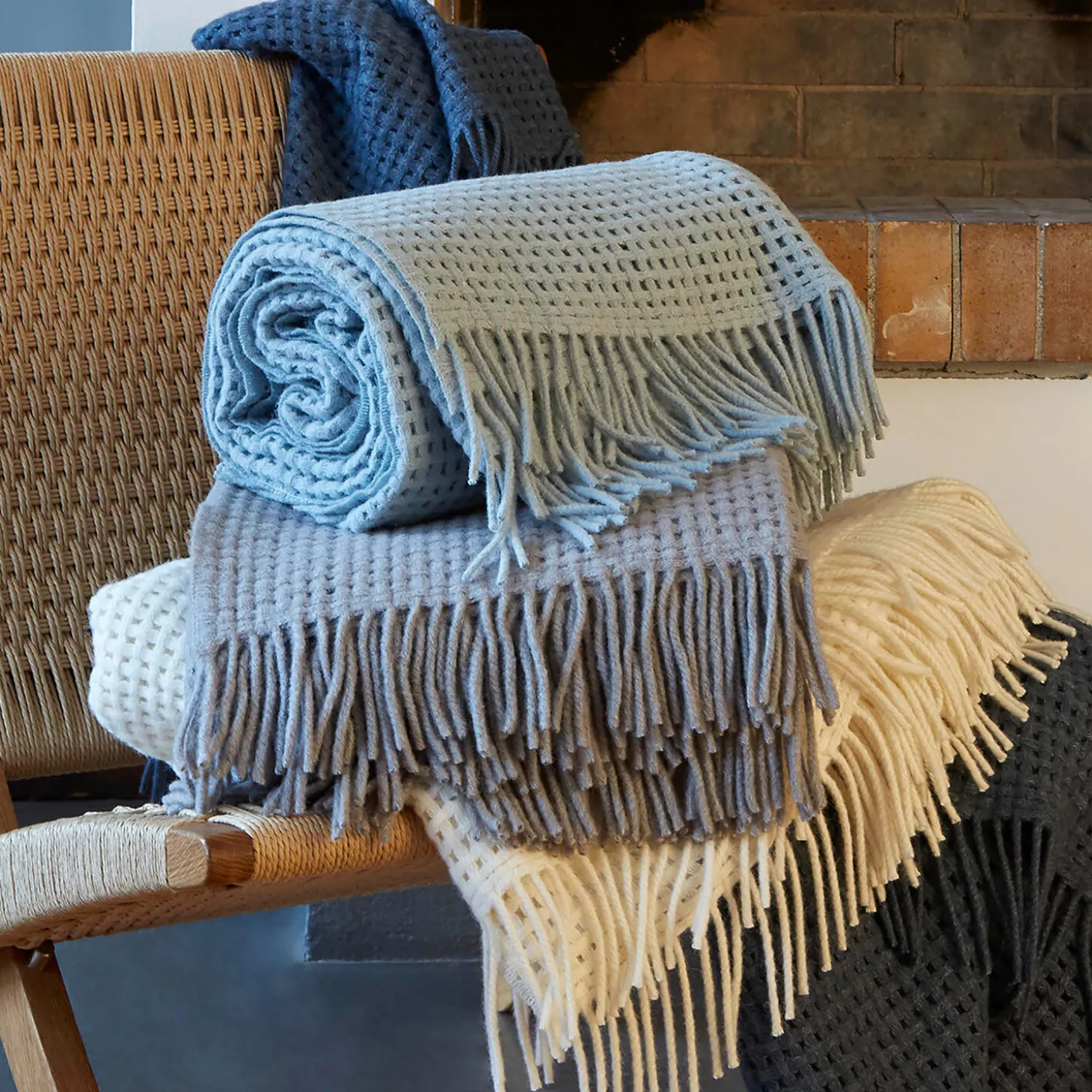 Basket plaid, lagoon