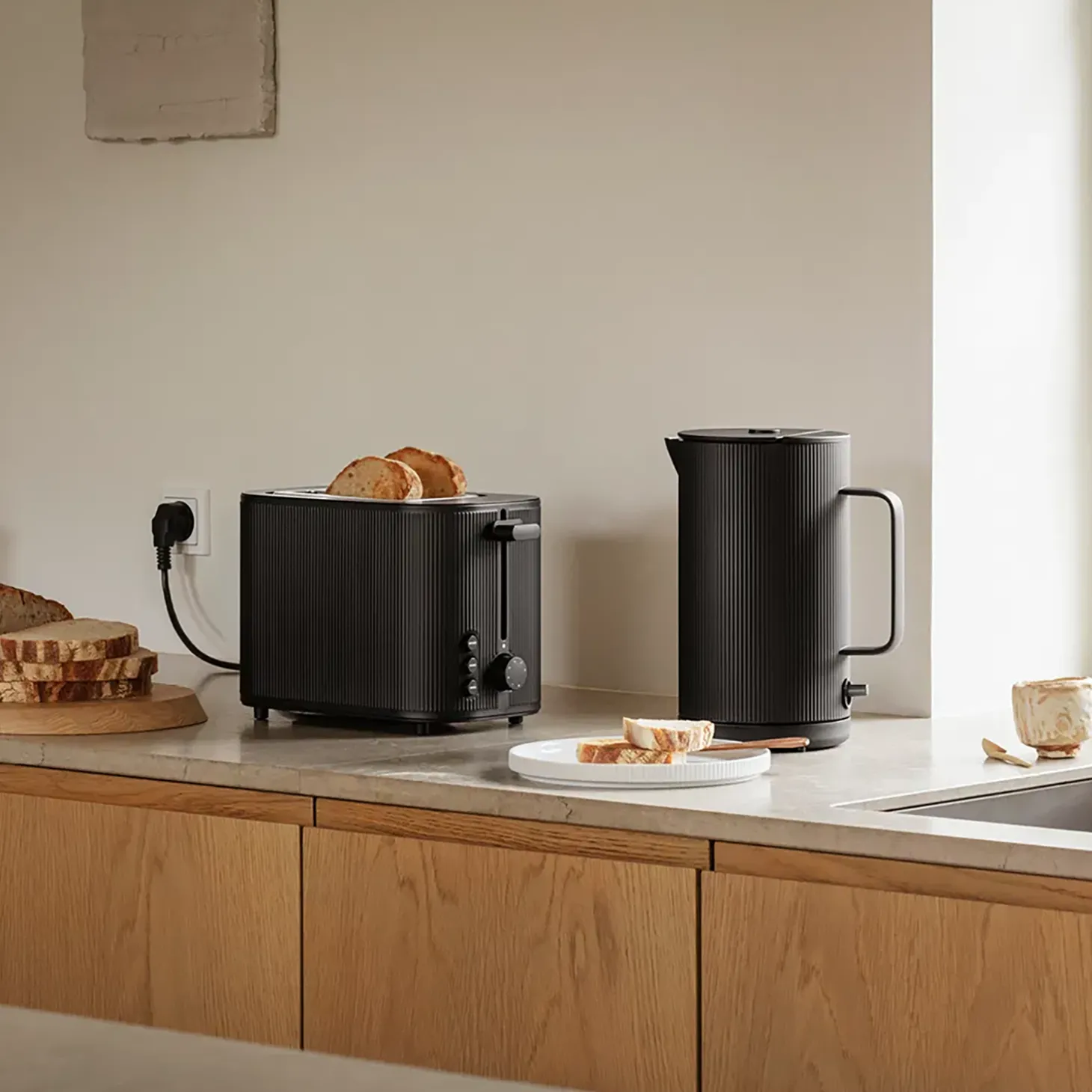 BERNADOTTE Toaster, sort
