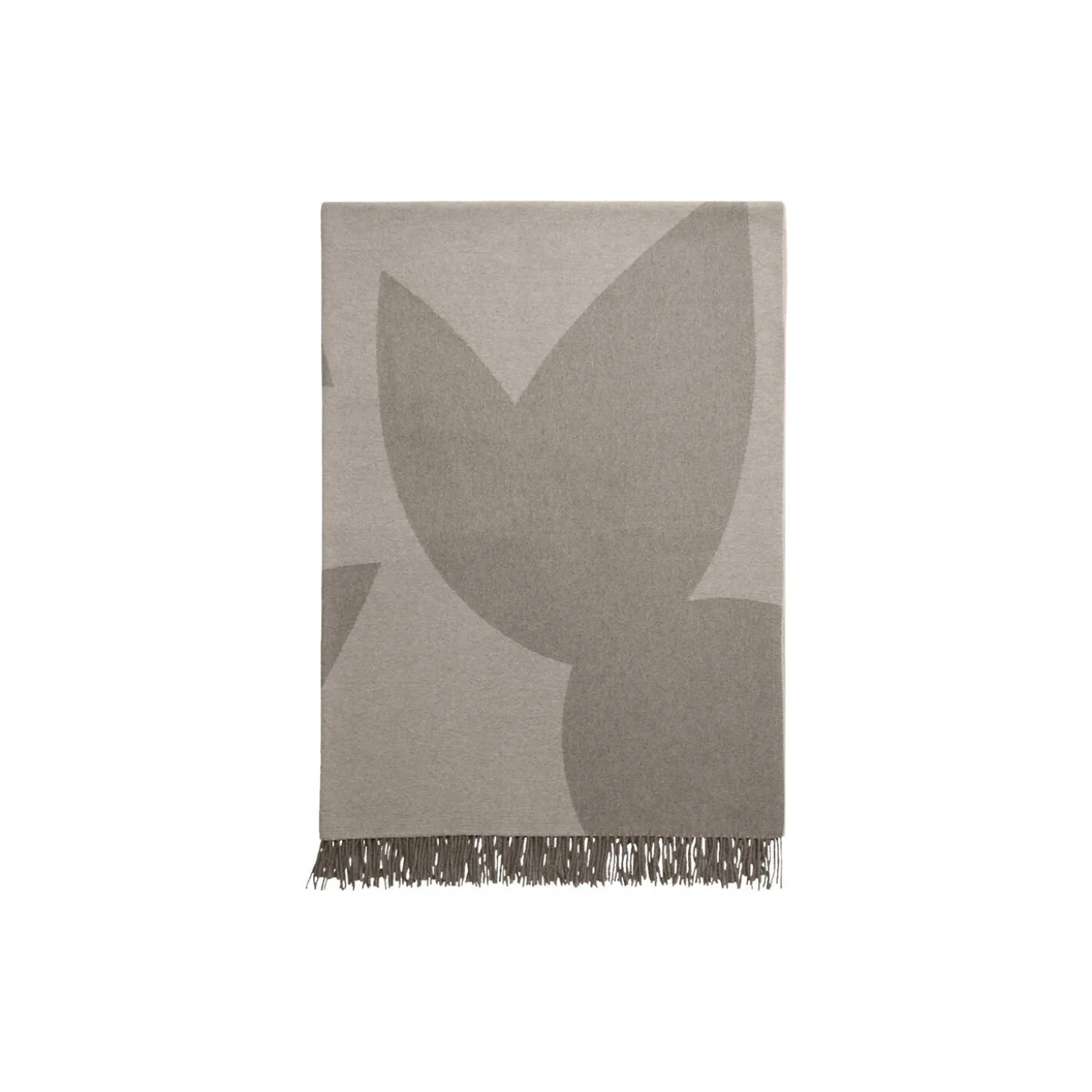 BIG LOTUS Throw, shades of brown