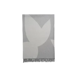 BIG LOTUS Throw, shades of grey