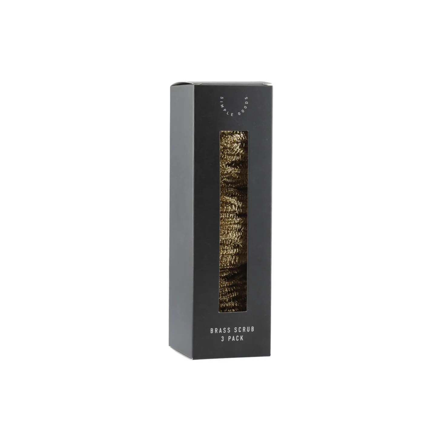 Brass Scrub, 3 pcs