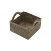 Brødkurv kvadrat, brun