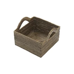 Brødkurv kvadrat, brun