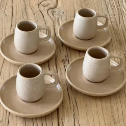 CAPRI Espresso Sæt, mat taupe