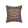 Catskills Logo Pillow Cover, stone/lt beige