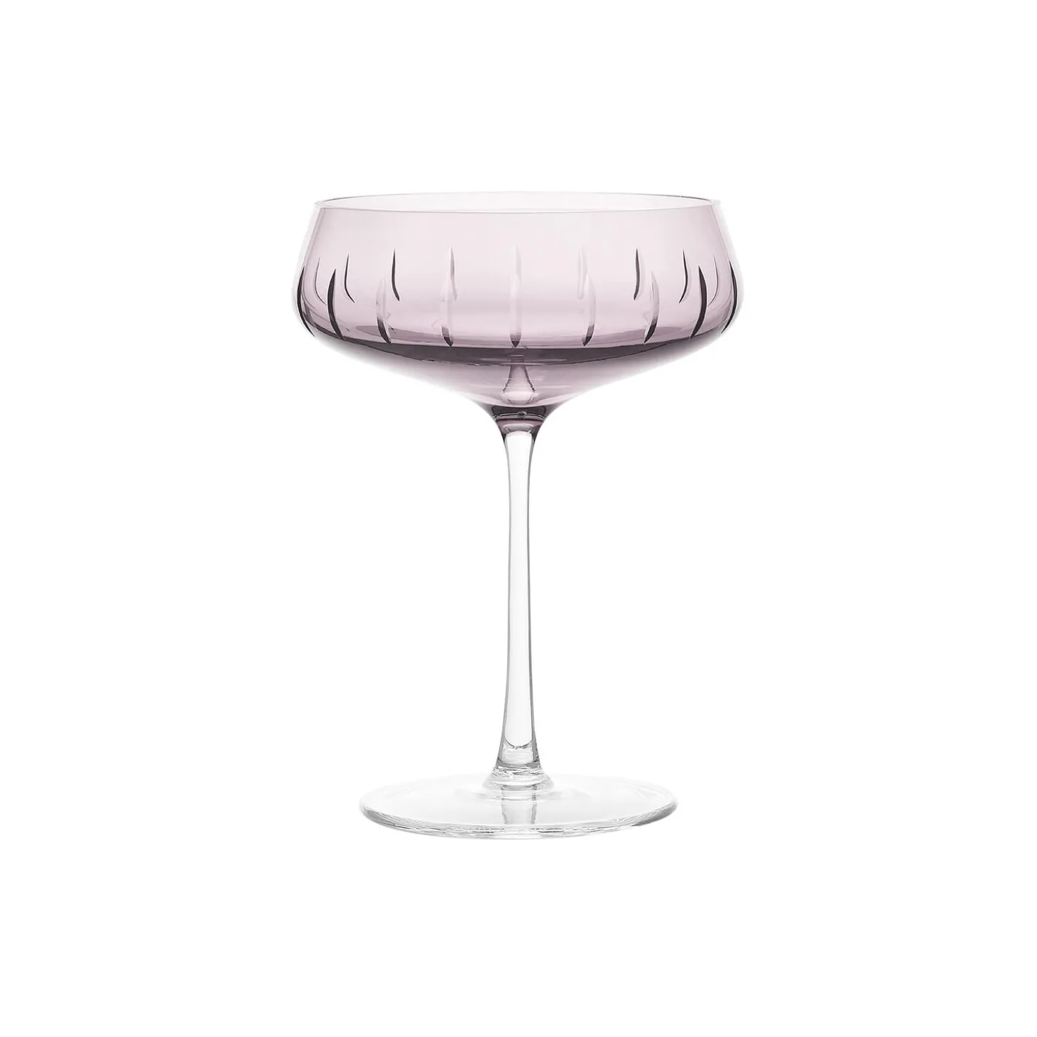 Champagne Coupe Single Cut, rose