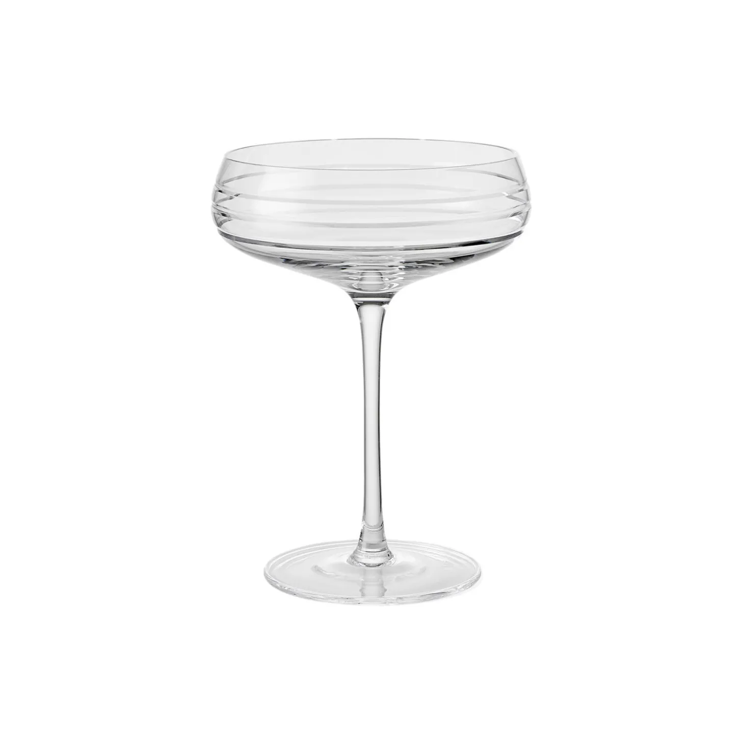 Champagne Coupe Triple Cut