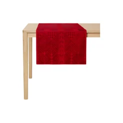 CHRISTMAS bordløber, deep red