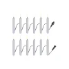 Christmas string 12 candles Extender, white