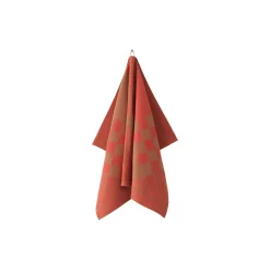 CHRISTMAS viskestykke, archive red