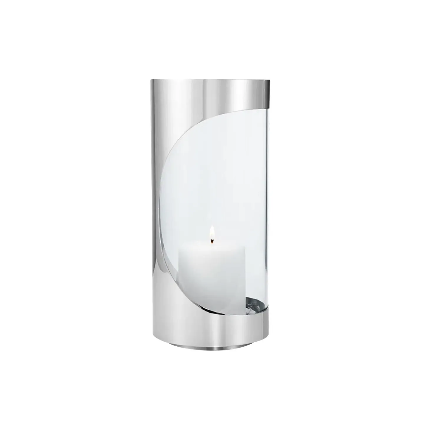 CHROME CONTOURS Lanterne