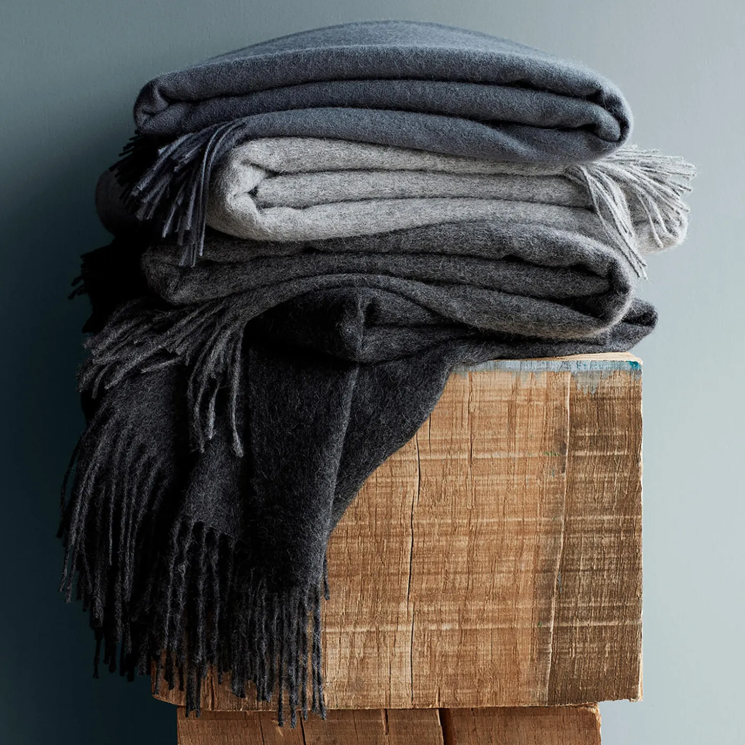 Classic plaid, grey blue