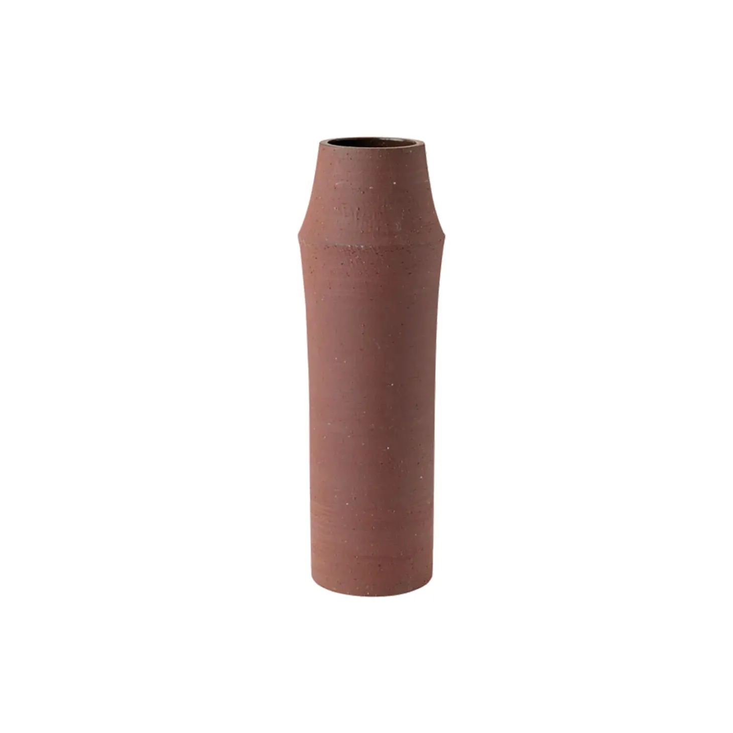 Clay vase 32 cm, terracotta