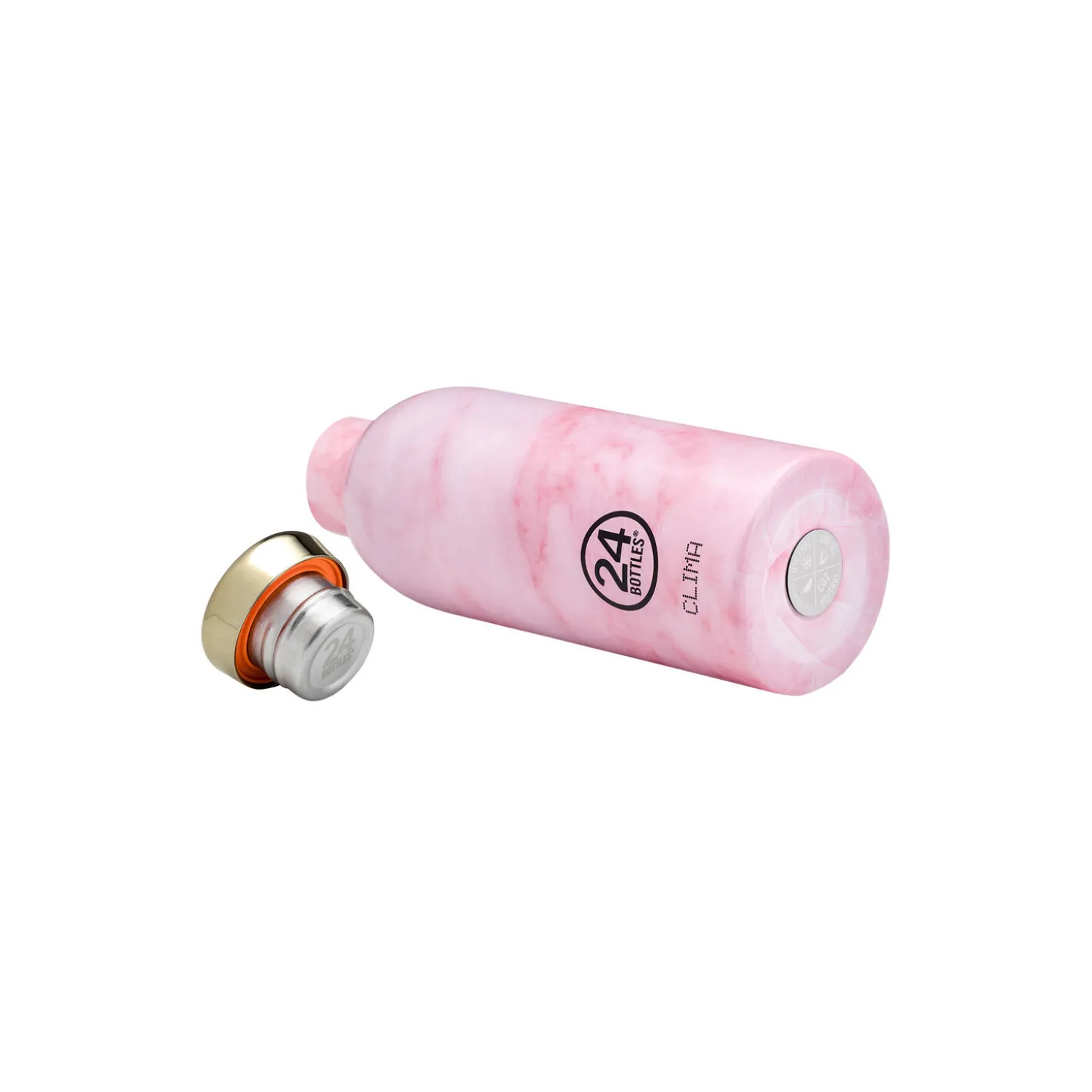 Clima Termoflaske, pink marble