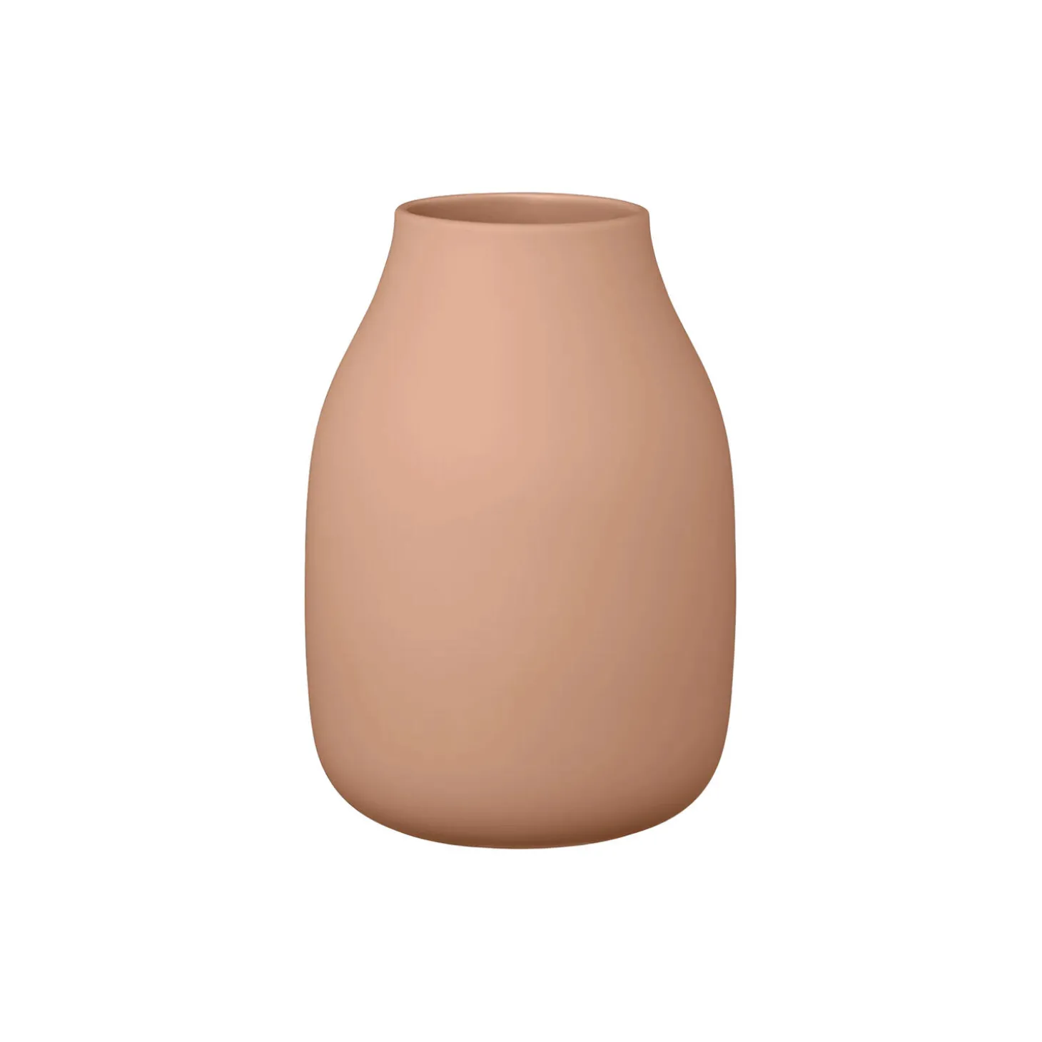 COLORA Vase Stor, amber brown