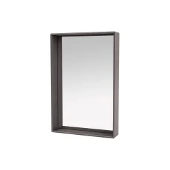 Colour Frame Mirror SHELFIE (SPB1208K), 35 coffee