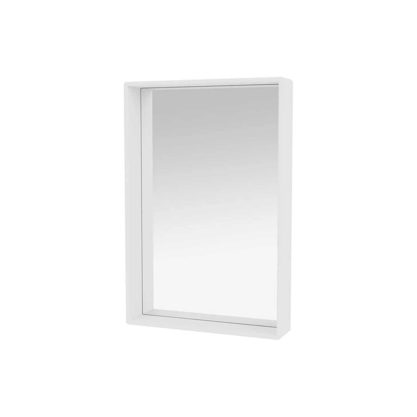 Colour Frame Mirror SHELFIE (SPB1208K), 101 new white