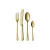 Copenhagen bestiksæt 4 dele, matte gold