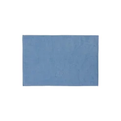 DAMASK TERRY bademåtte, bright blue
