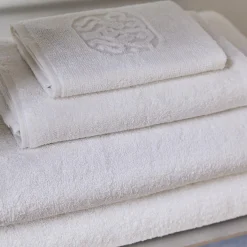 DAMASK TERRY håndklæde, white