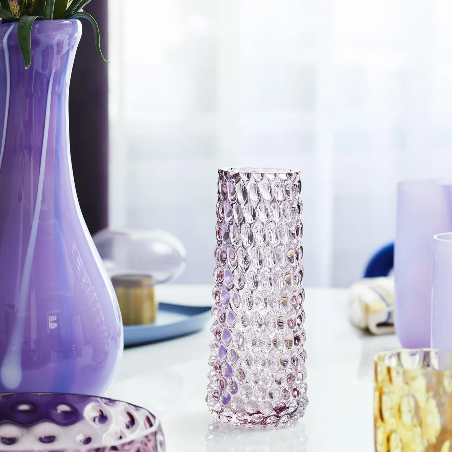 Danish Summer Carafe, purple
