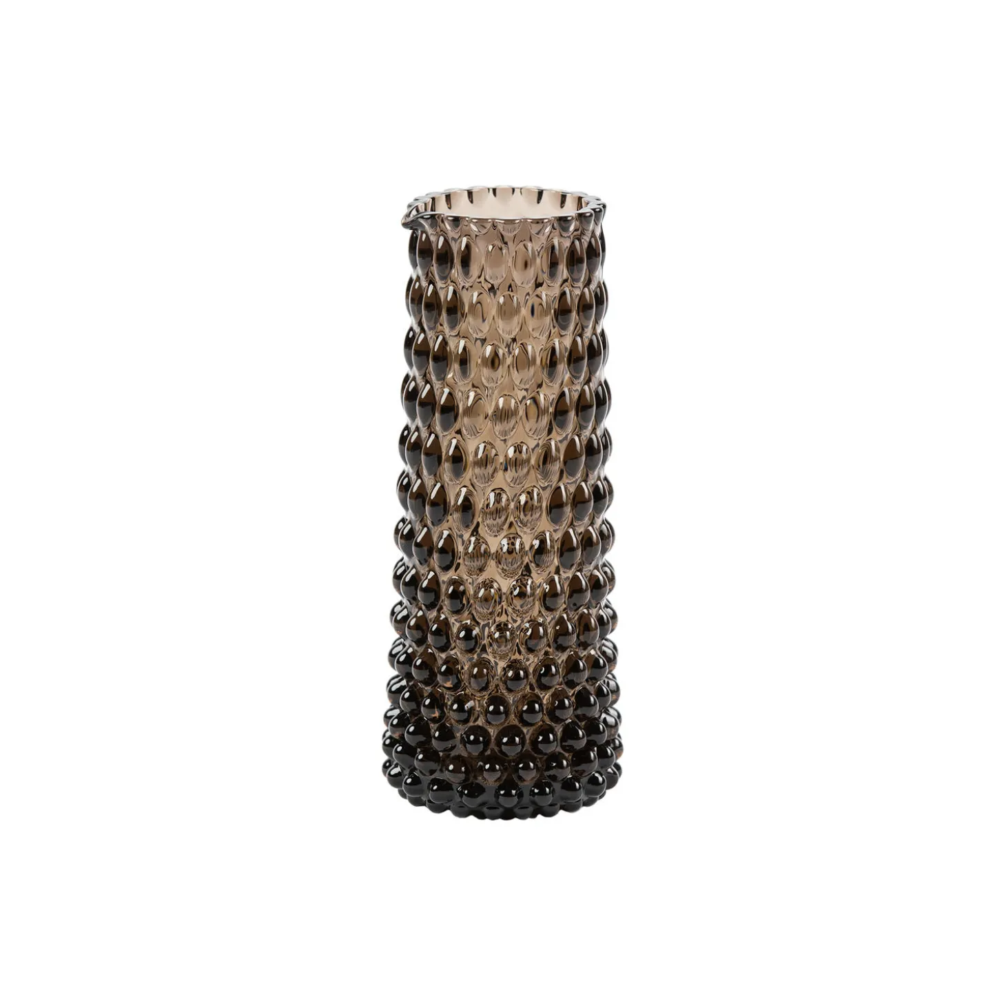 Danish Summer Milk Pitcher, black smoke