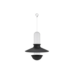 De Luxe fuglefoderautomat, black