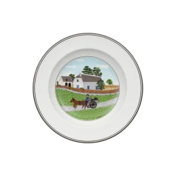 Design Naif dyb tallerken Ø 21 cm, farmer