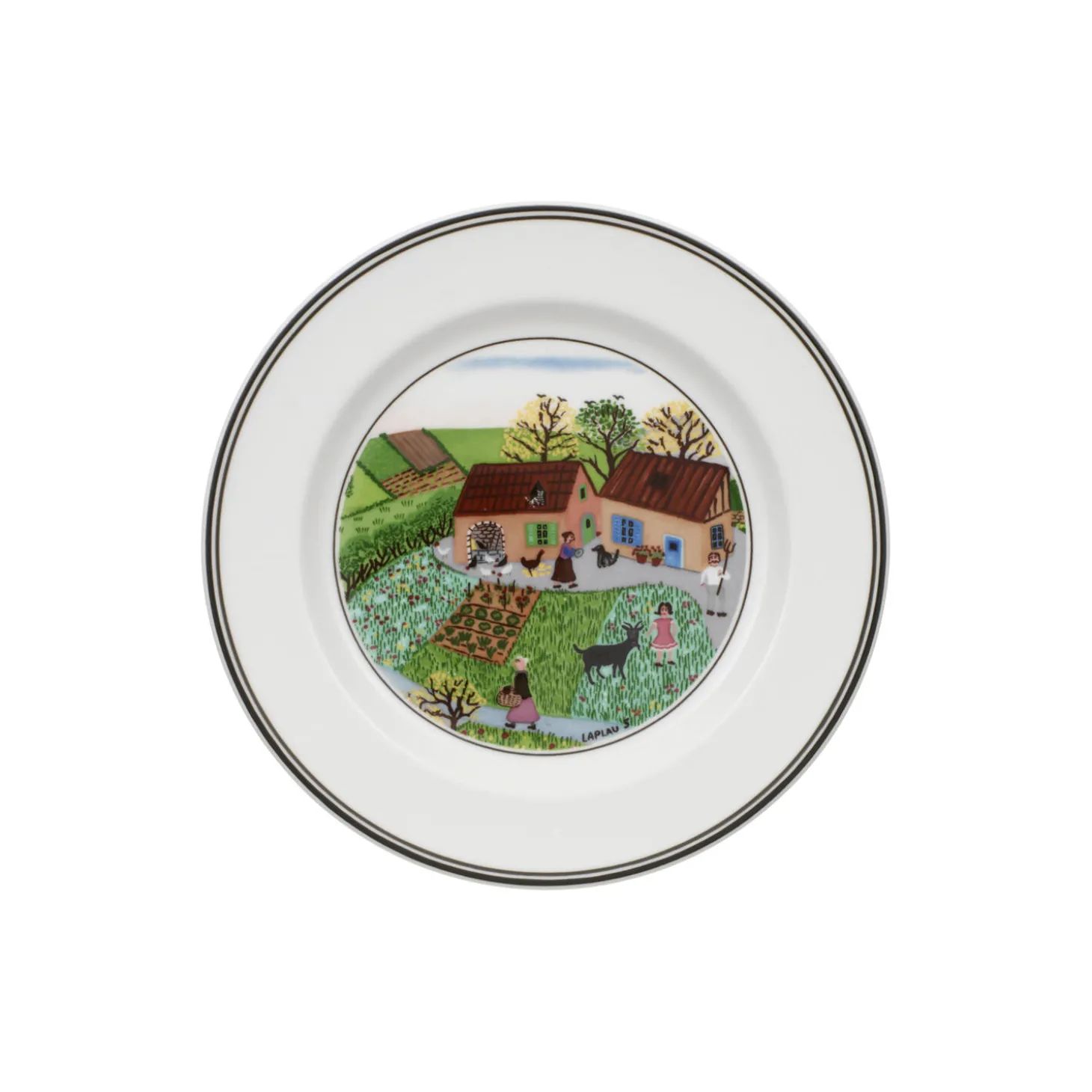 Design Naif tallerken Ø 17 cm, farm