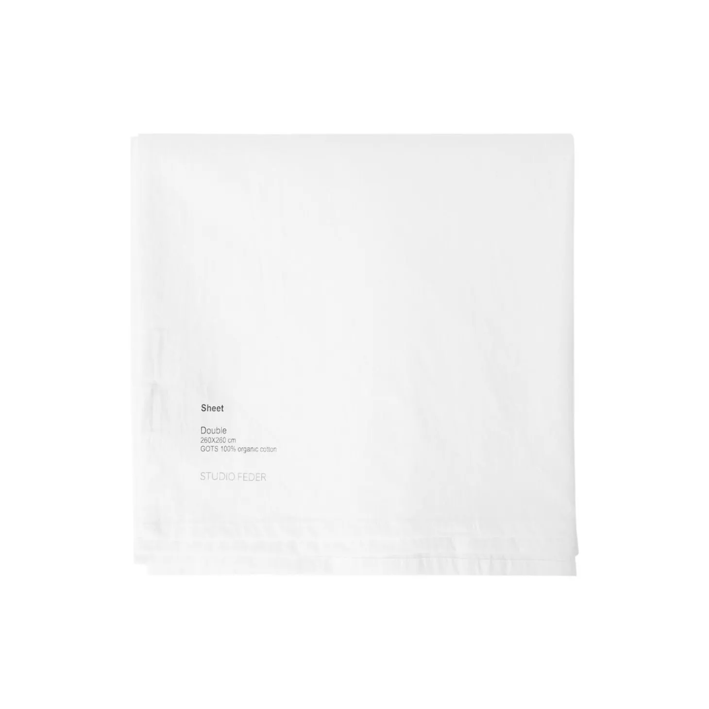 Dobbeltlagen, crisp white
