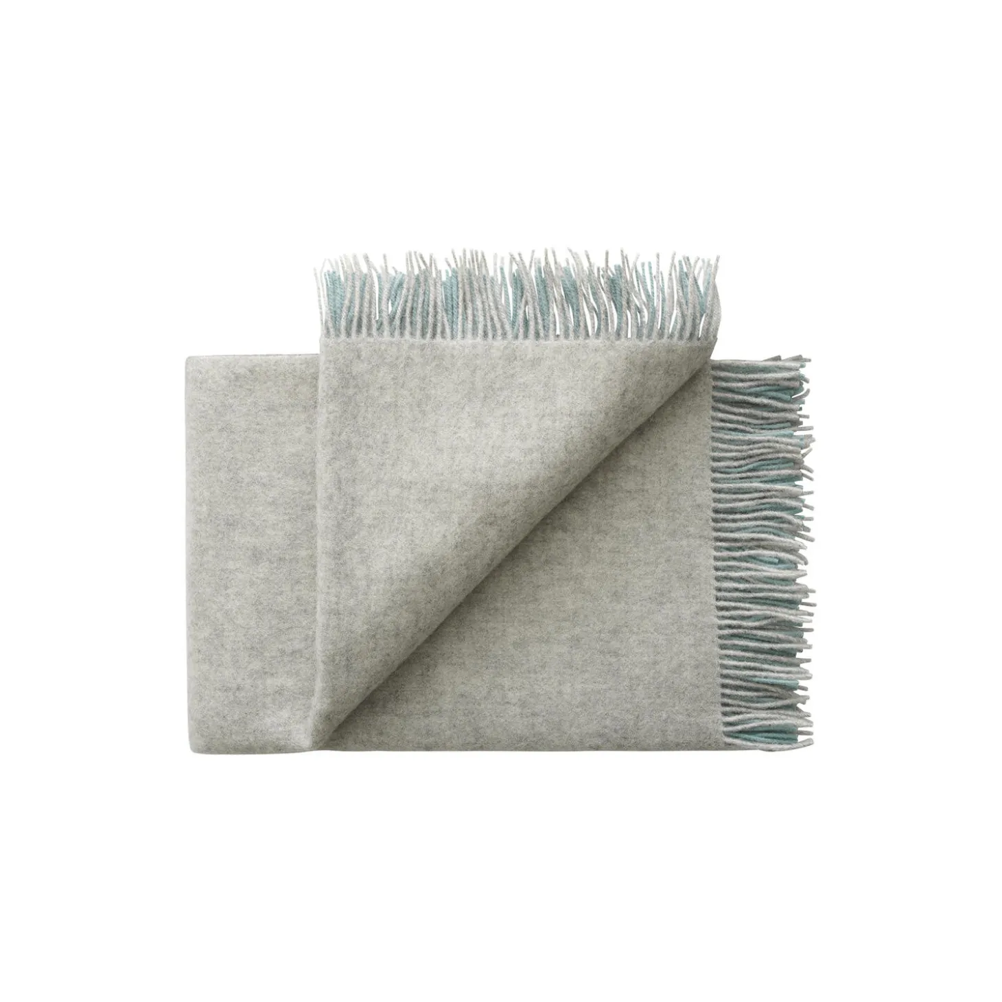 Drejø plaid, 05206 aqua