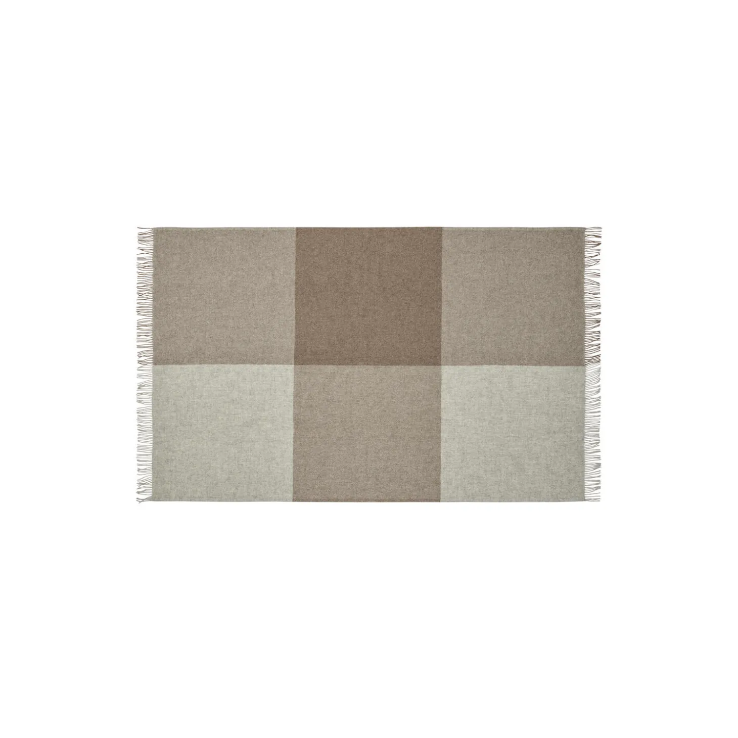 Drejø plaid, 05208 camel
