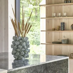 Elha vase/skjuler, ballad blue