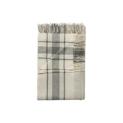 EMBRACE Throw, grey check
