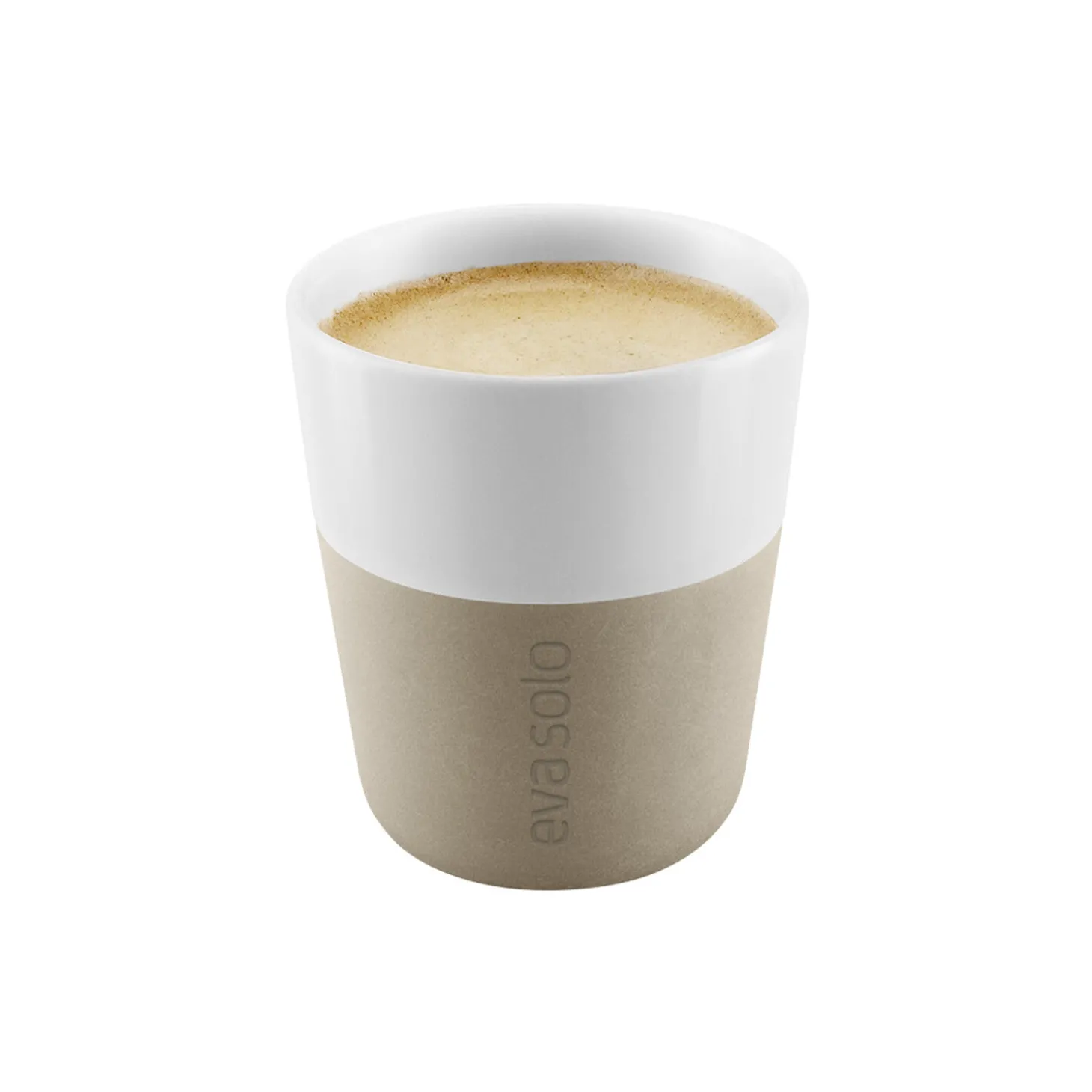 Espresso-krus 2 stk., pearl beige