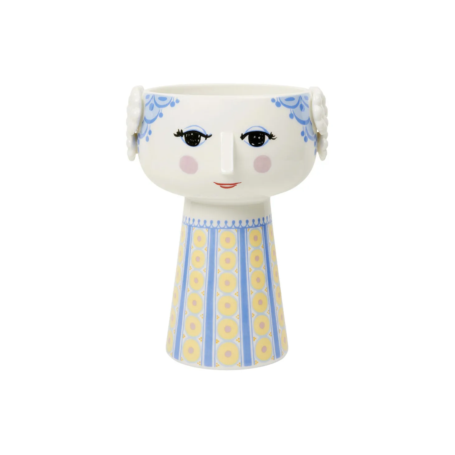 Eva vase 18,5 cm, blå