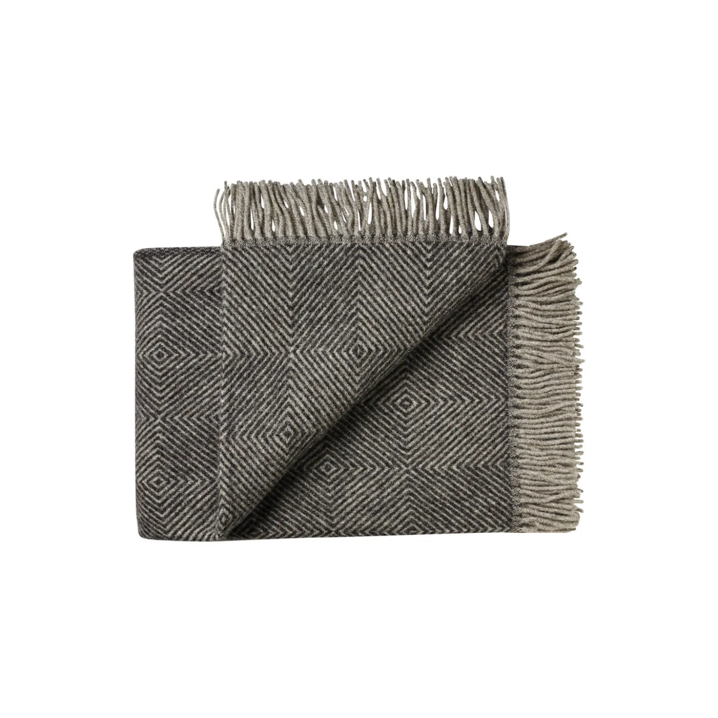 Fanø plaid, 00171 slate black