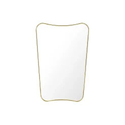 F.A. 33 Wall Mirror, polished brass