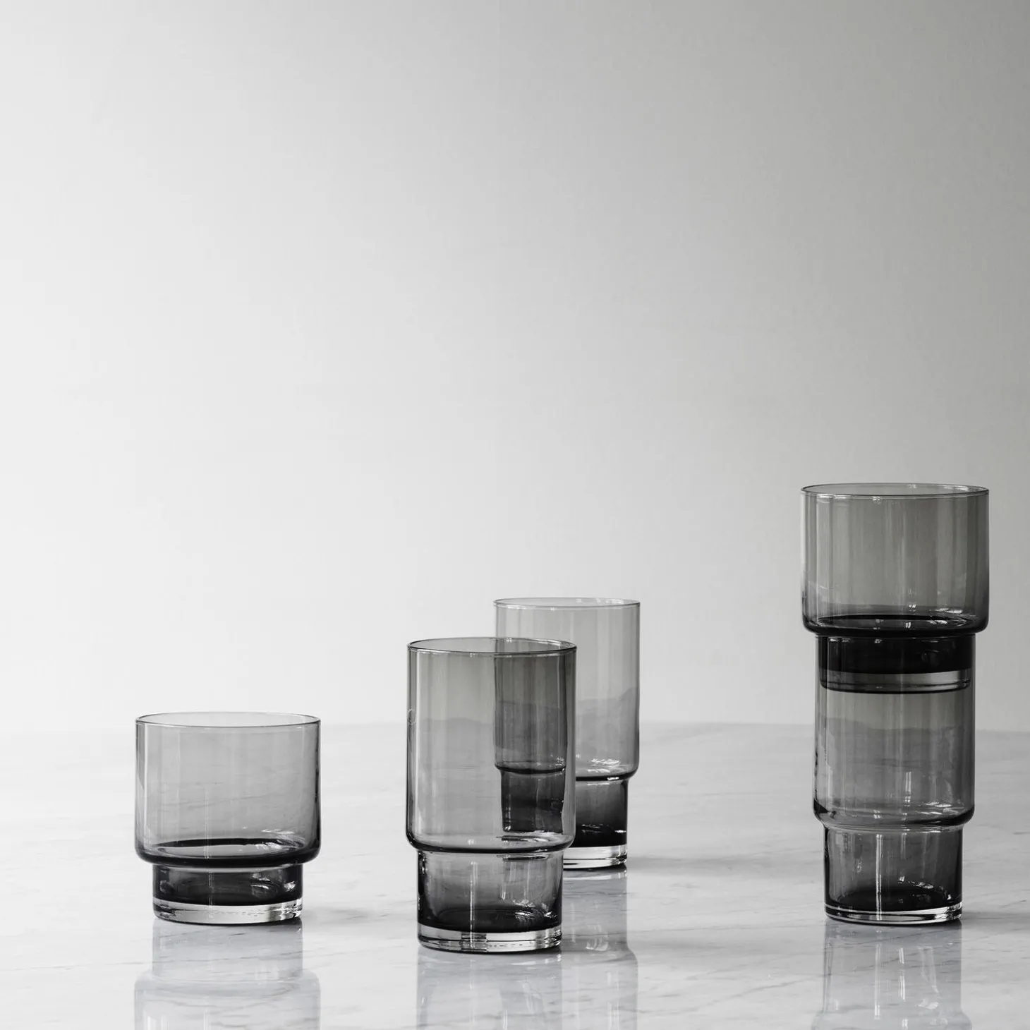 Fit glas, smoke