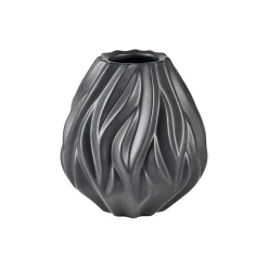 Flame vase, sort