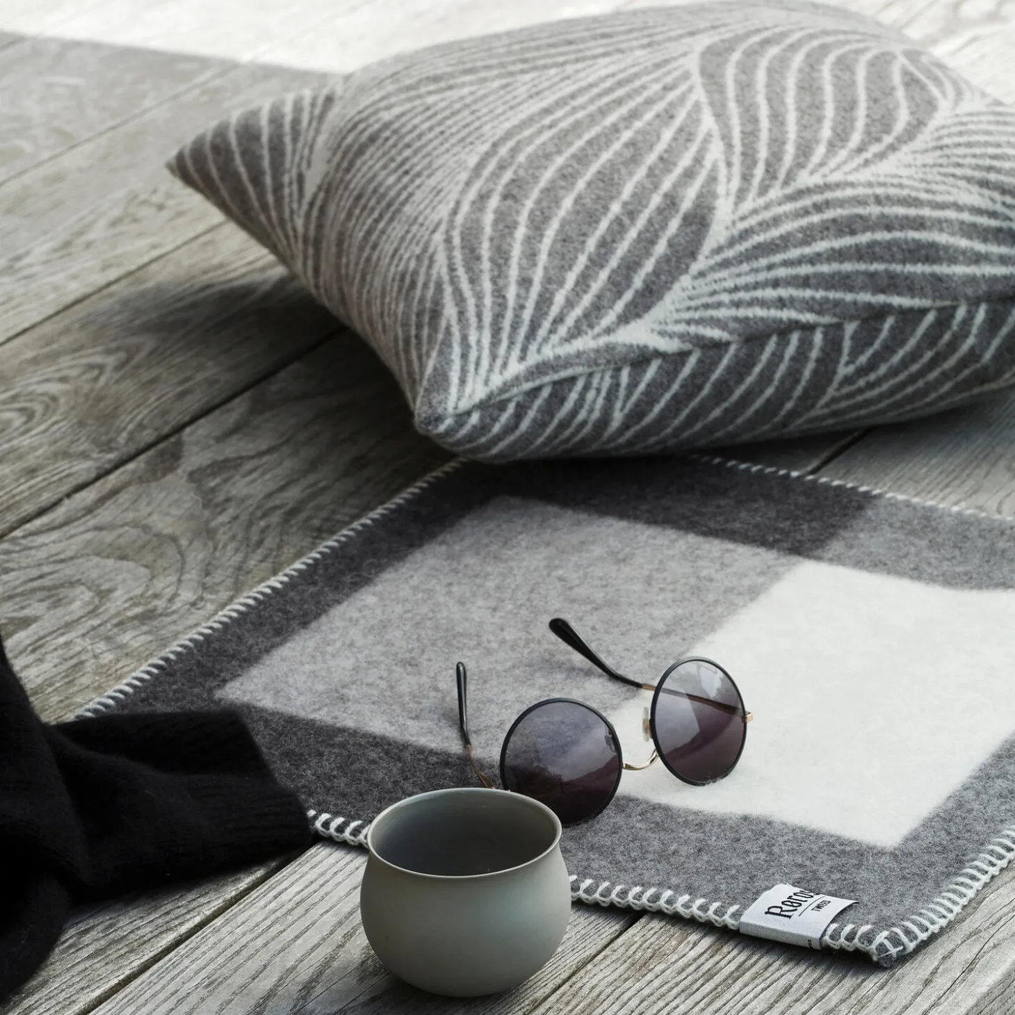 FLETTE Cushion, natural