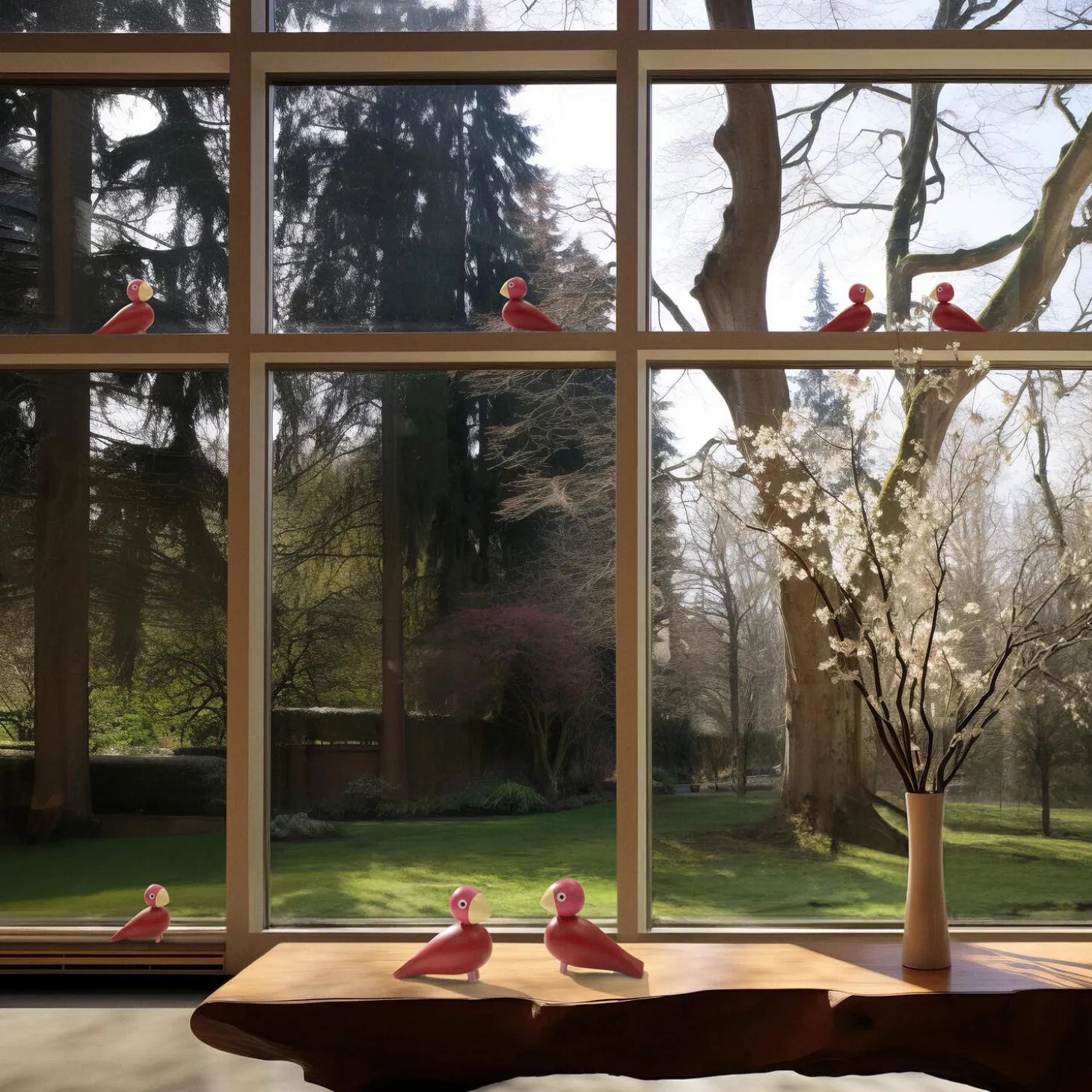 Flora Year Bird 2024, pink