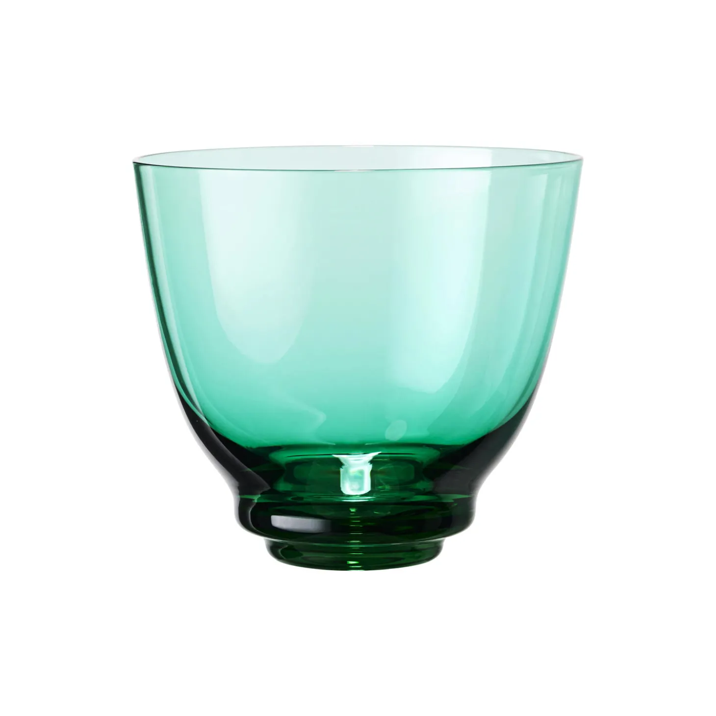 Flow vandglas, emerald green