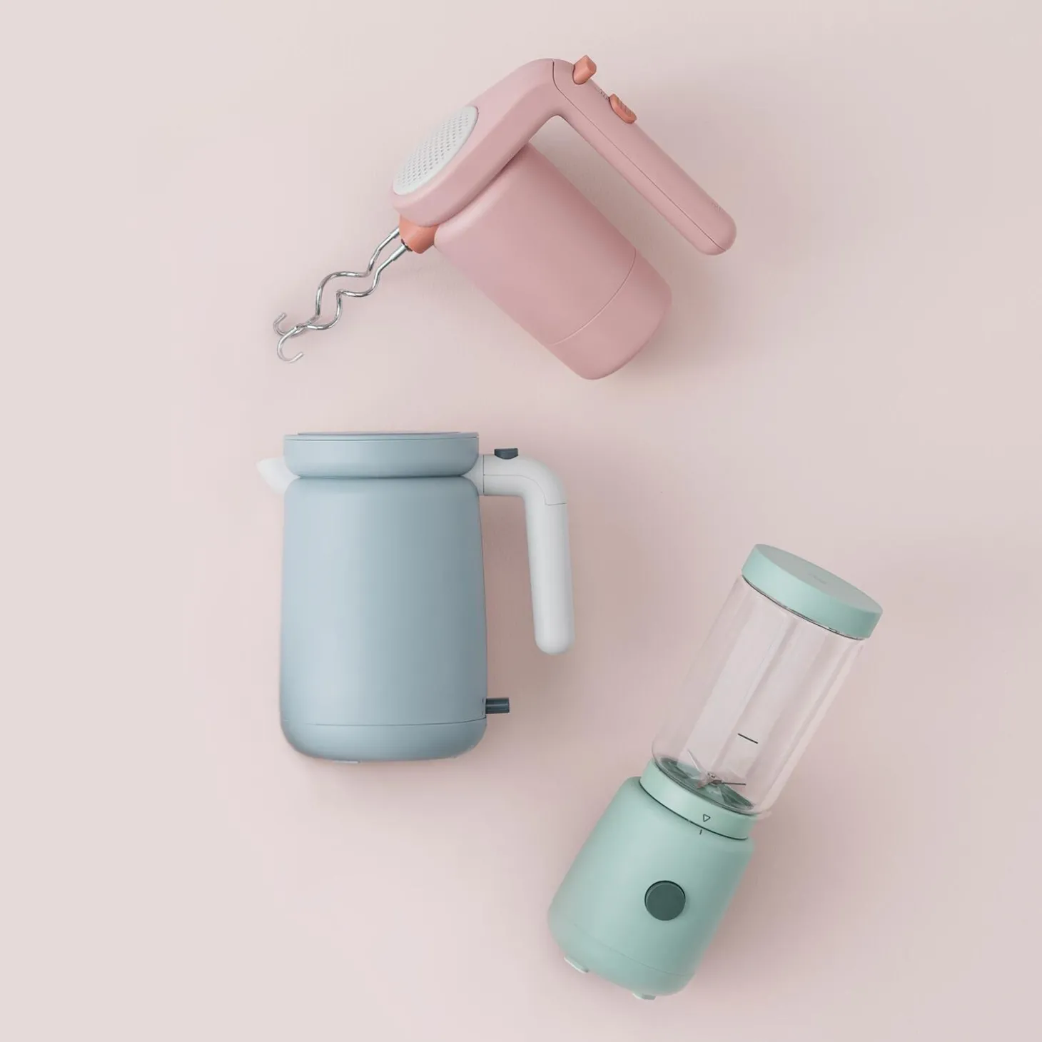 FOODIE smoothieblender, light green