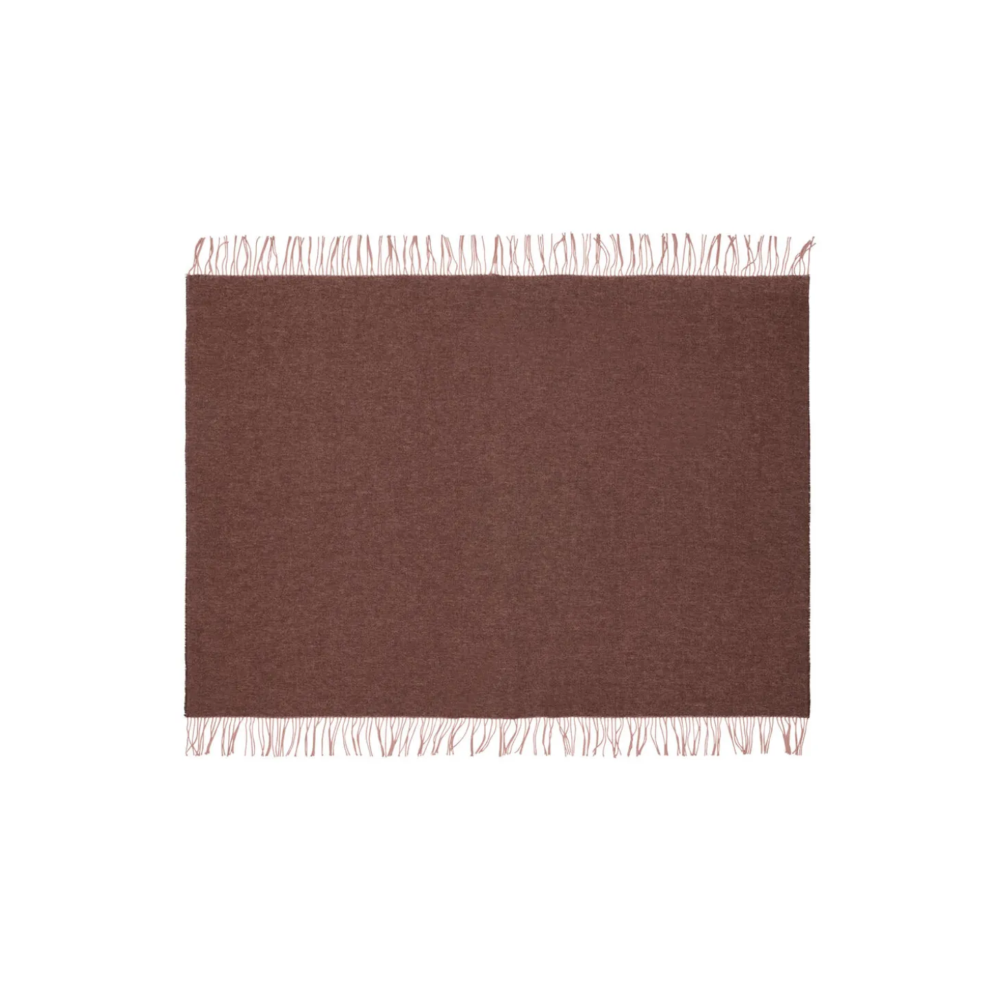 Franja plaid, 01232 pink-brown
